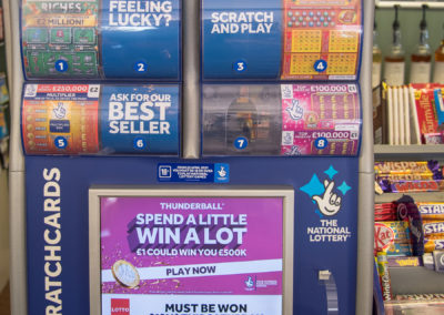 National Lottery Tickets - West Tanfield Village Shop